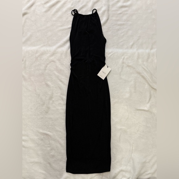 Vici Dresses & Skirts - 🖤 VICI Black Open-Back Midi Dress 🖤 Sz Small NWT